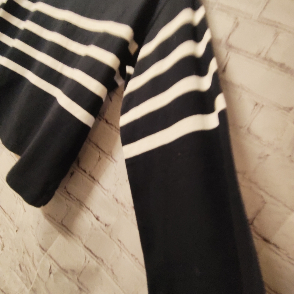 Faherty Women's Sport Jersey Nautical Top Long Sleeve M - Picture 7 of 13